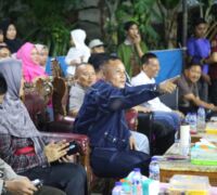 Bupati Lampung Selatan H.Nanang Ermanto menghadiri sekaligus menutup Turnamen Bola Volly Camat Cup se – Kecamatan Palas, bertempat di lapangan bola volly Desa Bangunan, Senin 05/06/2023.